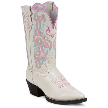 Justin Boots Stampede&trade; White Deercow