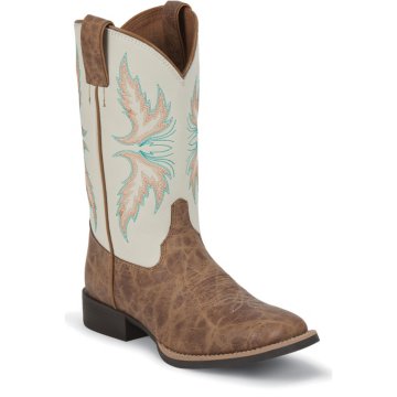 Justin Boots Bent Rail Tan Puma Cow - 336JR