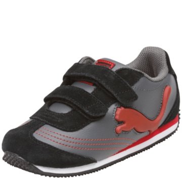 Puma Speeder Illumineescent V Suede (Infant/Toddler) - 353287-01
