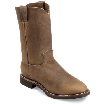 Justin Boots Ropers Bay Apache