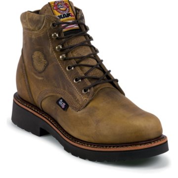 Justin Original Work Rugged Tan Gaucho 6" - 434