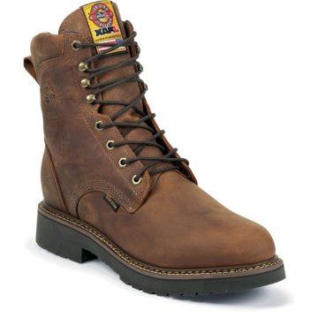 Justin Original Work Rugged Aged Bark Gaucho Waterproof 8" - 457