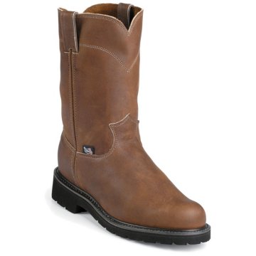 Justin Original Work Aged Bark Steel Toe