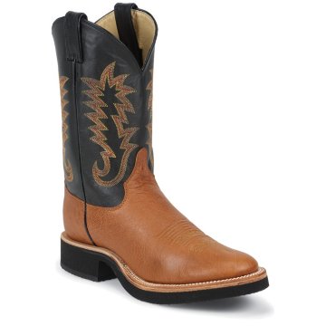 Justin Boots Exotics Cognac Smooth Ostrich - 5016