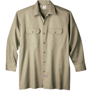 Dickies Apparel Long Sleeve Work Shirt - 574-KH