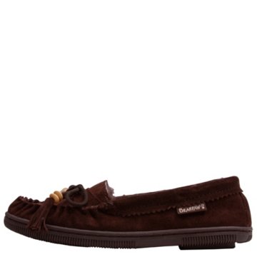 Bearpaw Moc Fringe - 602-CHOC