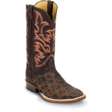 Justin Boots Justin AQHA Cognac Safari Elephant - 8555
