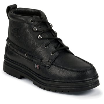 Justin Boots Casuals Black Cowhide Chukka