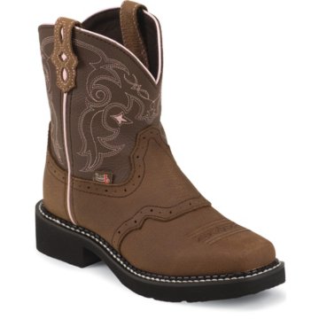 Justin Boots Justin Gypsy Bay Apache  W/Perfed Saddle Vamp - 9965JR