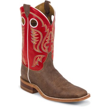 Justin Boots Bent Rail&trade; Old Map Cow - BR310