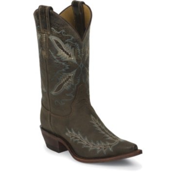 Justin Boots Bent Rail&trade; Distressed Chocolate Puma - BRL106