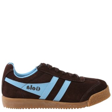 Gola Harrier Suede (Toddler/Youth) - CKA192-BRN