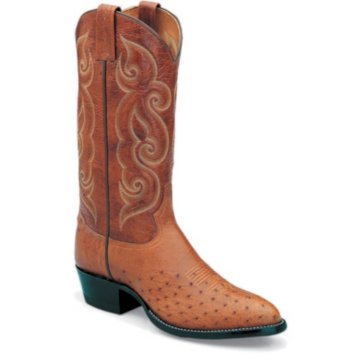 Tony Lama Peanut Brittle Smooth Ostrich - CZ872