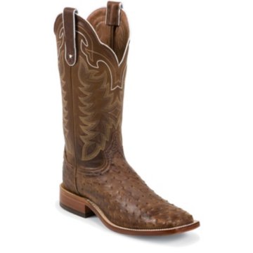 Tony Lama Chocolate Vintage Ostrich San Saba - E9323