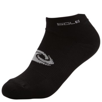 Sole Dual-Layer No Show 3 Pair Pack - KDN-BLK
