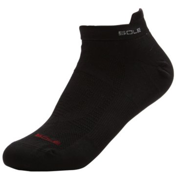 Sole Lightweight Sport No Show 3 Pair Pack - KLN-BLK