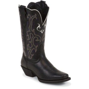 Justin Boots Stampede&trade; Black Deercow - L2554