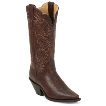 Justin Boots Western Cognac Damiana