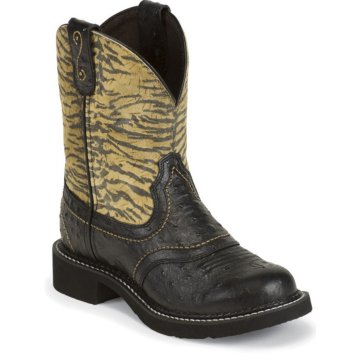 Justin Boots Justin Gypsy® Black Print Ostrich - L9806