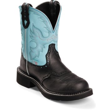 Justin Boots Justin Gypsy Black Deer Cow - L9905