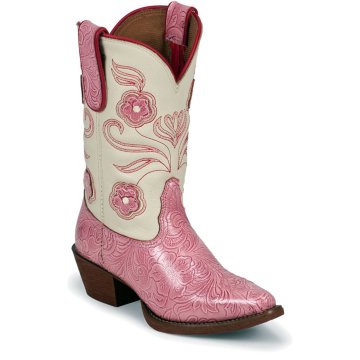Tony Lama Carnation Texas Rose (Toddler / Youth) - LL302