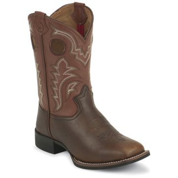 Tony Lama Dark Tan Sequoia (Toddler / Youth)