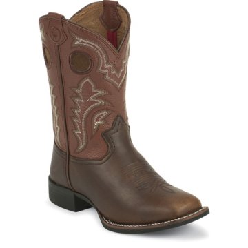 Tony Lama Dark Tan Sequoia (Toddler / Youth) - LL506