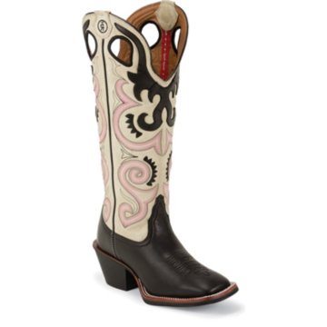 Tony Lama Black Classic Calf - RR2012L