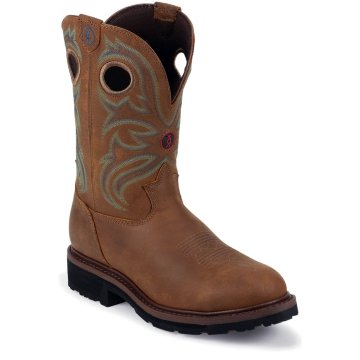 Tony Lama Tan Cheyenne Buffalo - RR3206