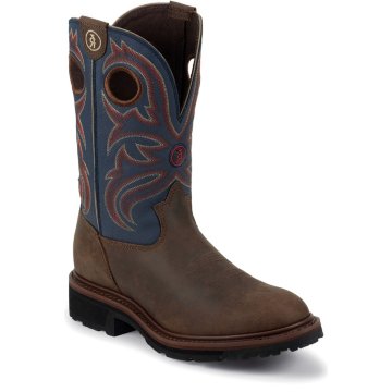 Tony Lama Oak Crazy Horse Buffalo Pull-On - RR3208