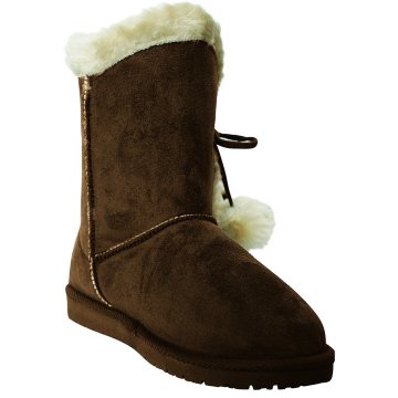 Dawgs Sheepdawgs 9" Side Tie Microfiber Womens - SDSIDETIE9W-CHOC