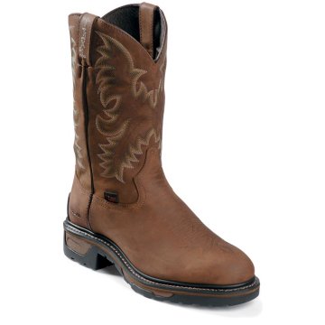 Tony Lama Tan Cheyenne Waterproof Steel Toe - TW1019