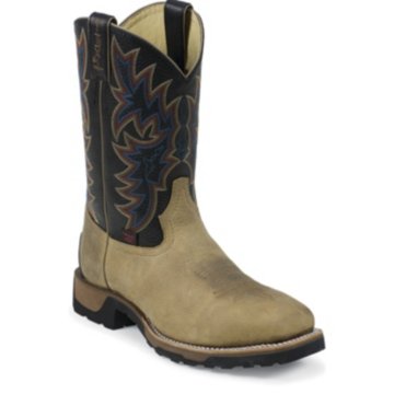 Tony Lama Coffee Montana Steel Toe - TW1053