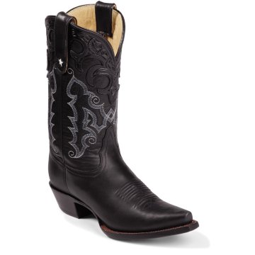 Tony Lama Black Thoroughbred - VF6000
