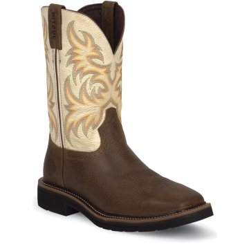 Justin Original Work Copper Kettle Cowhide Non-Safety Toe - WK4683