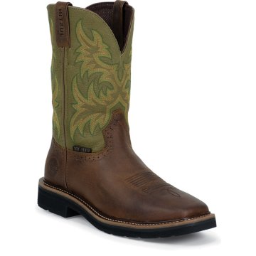Justin Original Work Waxy Brown Cowhide - WK4688