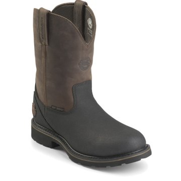 Justin Original Work Black Tec-Tuff Waterproof - WK4845