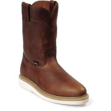 Justin Original Work Tan Premium Steel Toe - WK4909