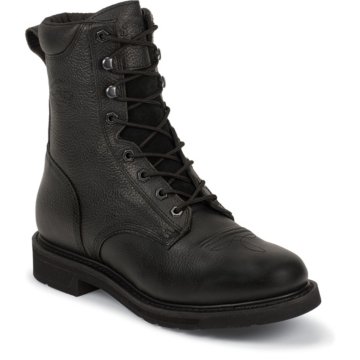 Justin Original Work Black Oiled - WK691