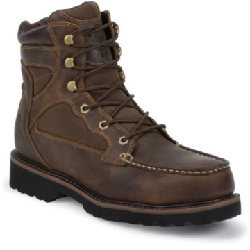 Justin Original Work Rugged Tan Composition Toe - WK957