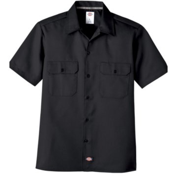 Dickies Apparel Slim Fit Short Sleeve Work Shirt - WS576-BK