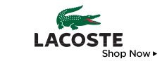 New Arrivals from Lacoste