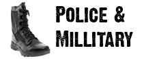 Police and Millitary Footwear