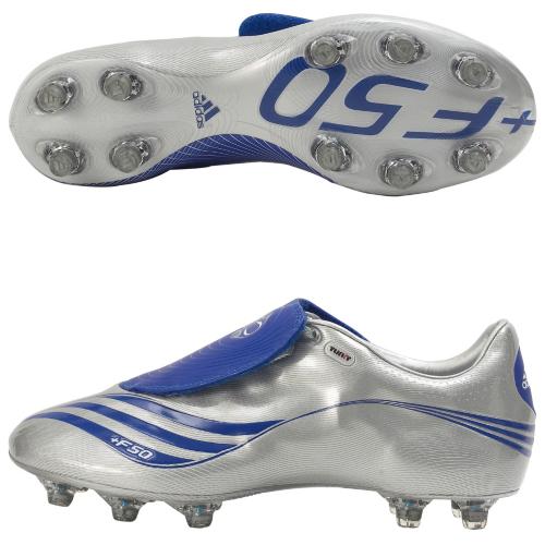 adidas + F50.7 Tunit Cleat Kit (Silver) Men's Soccer Shoes - 018328