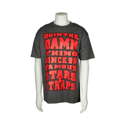 Famous Stars and Straps Warped Dark Grey