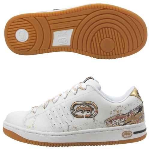 Ecko Cartel-Painted Clyde White