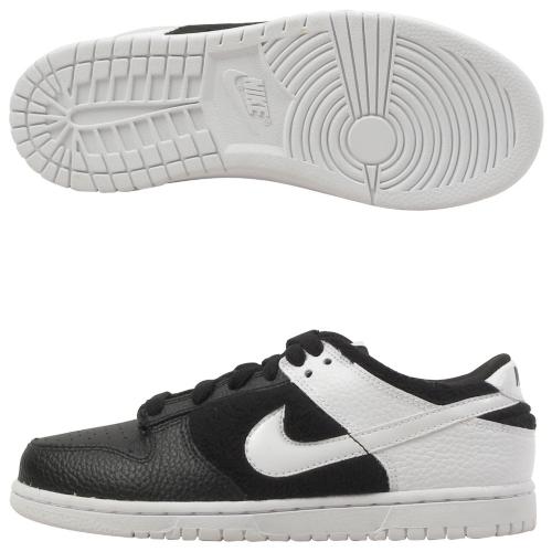 Nike Dunk Low (Black) Kids' Retro Shoes - 311534-013 Nike Dunk Low (Black) Kids' Retro Shoes - 311534-013