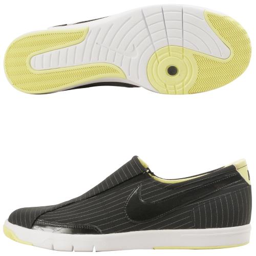 Nike Blazer Low Slip (Black) Women's Slip-On Shoes 316284-004