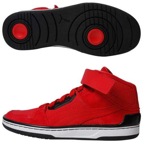 Puma Royal EVO Perf Hi – Red : Men’s Puma Athletic Inspired Shoes Puma Royal EVO Perf Hi – Red : Men’s Puma Athletic Inspired Shoes