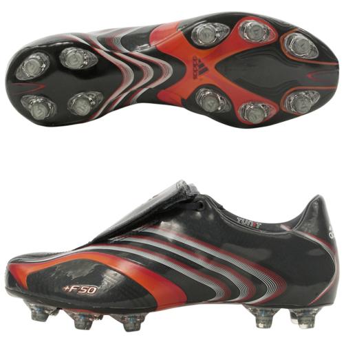 adidas + F50.6 Tunit Cleat Kit (Black) Men's Soccer Shoes - 464488